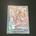 One Piece Card Game Charlotte Pudding OP08-067 Foil Holo Top 16 Finish - sealed