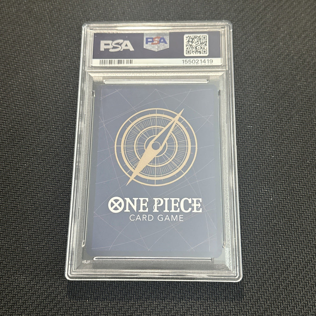 ONE PIECE OP14-EB04 THE AZURE SEA'S SEVEN 118 YOU'LL FRIGHTEN ME PSA 10 GEM MINT