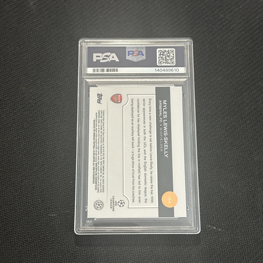 2024-25 Topps Chrome Sapphire Myles Lewis Skelly RC Psa 10 GEM MINT