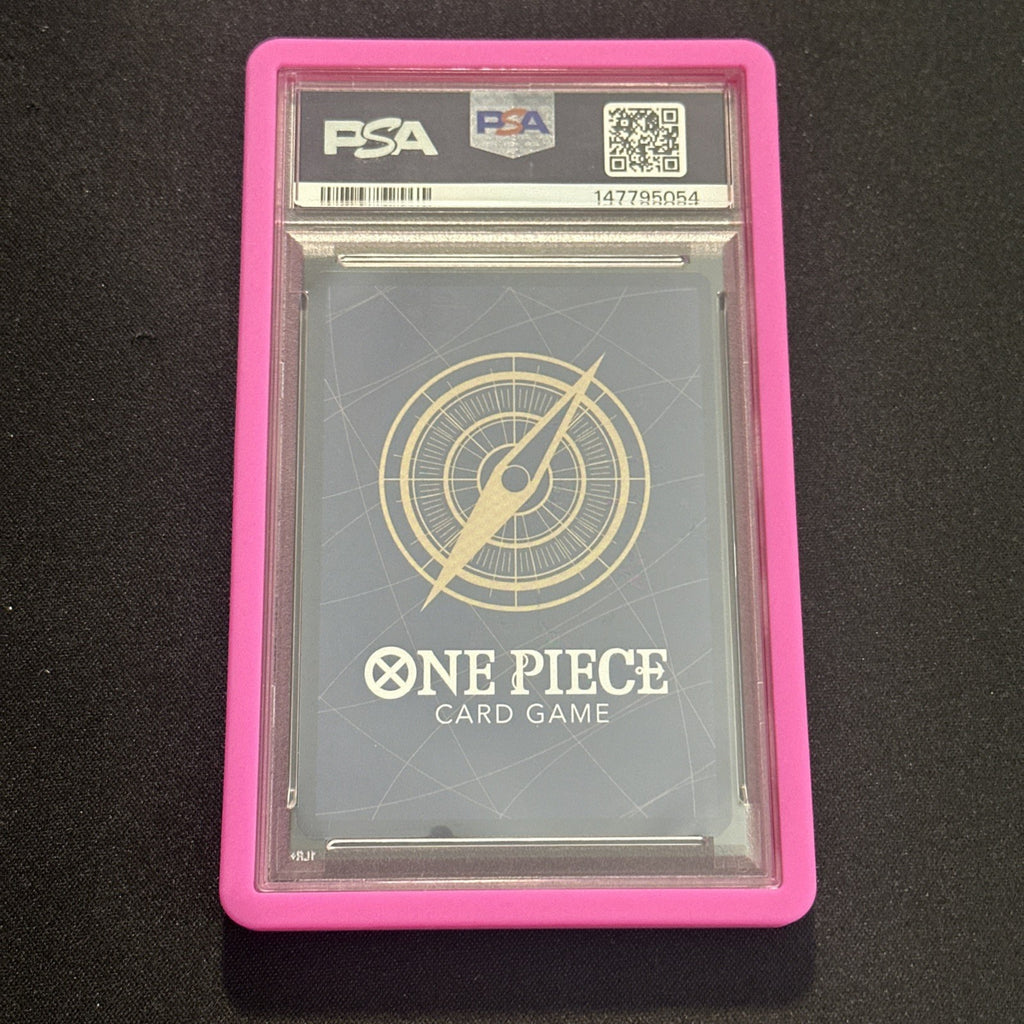 ONE PIECE OP12-LEGACY OF THE MASTER TREASURE RARE VINSMOKE SANJI PSA 10 GEM MINT
